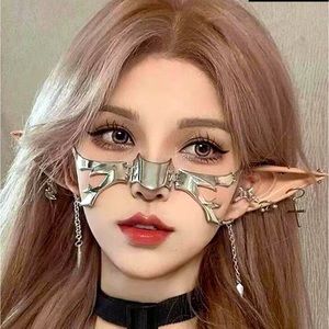 NWOT Silver Fairy Face Jewelry 🧚🏼 Hooks over the ears and across nose 🧚🏼